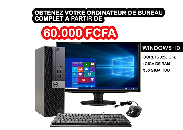 Desktop complet HP occasion