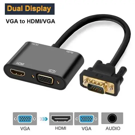ADAPTATEUR VGA TO HDMI