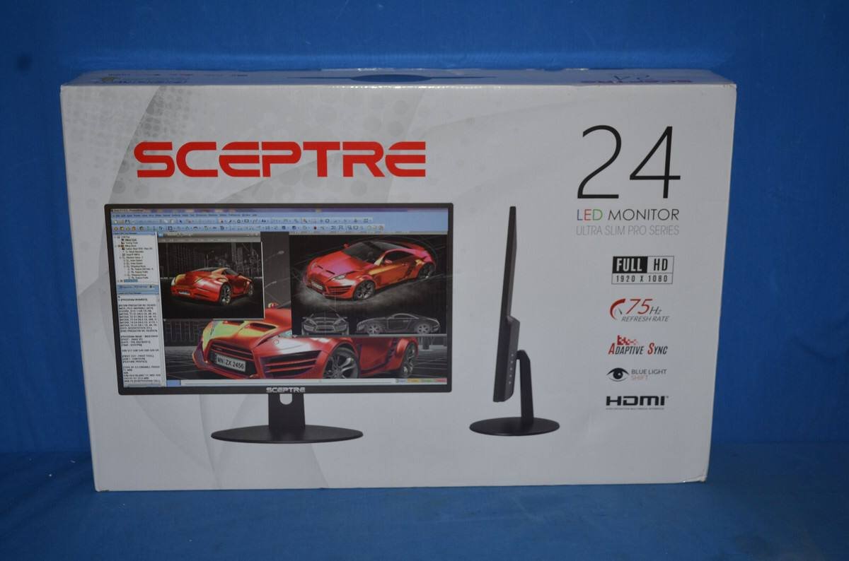 Écran PC Sceptre 24" Full HD 75Hz