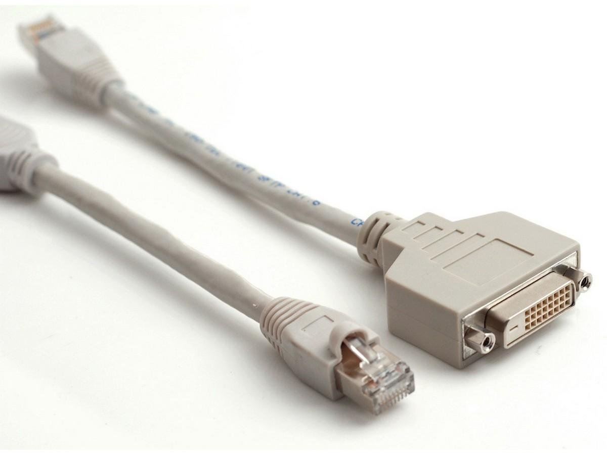 ADAPTATEUR DISPLAY RJ45 TO DVI