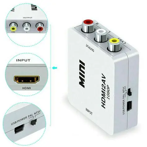 ADAPTATEUR DISPLAY HDMI TO AV